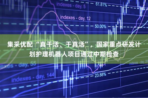 集采优配 “真干活、干真活”,国家重点研发计划护理机器人项目通过中期检查