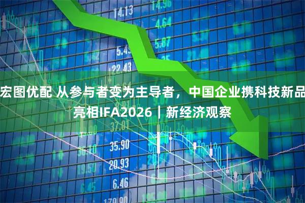 宏图优配 从参与者变为主导者,中国企业携科技新品亮相IFA2026|新经济观察